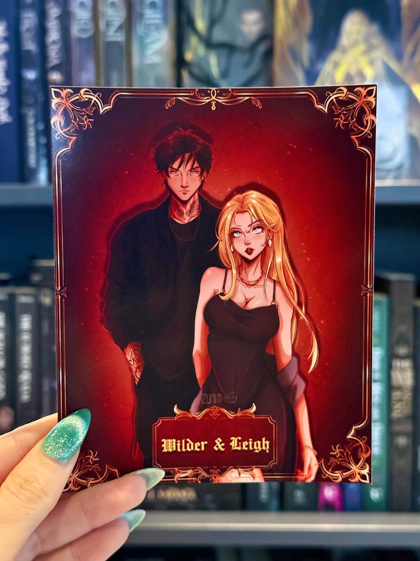 Leigh AND Wilder duo (red) - Brit KS