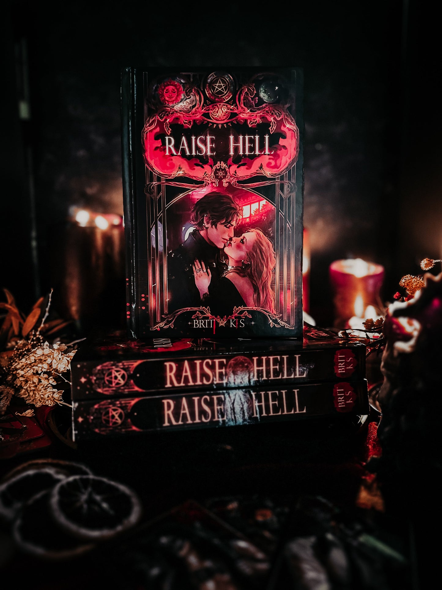 Raise Hell Hardcover (Signed) - Brit KS