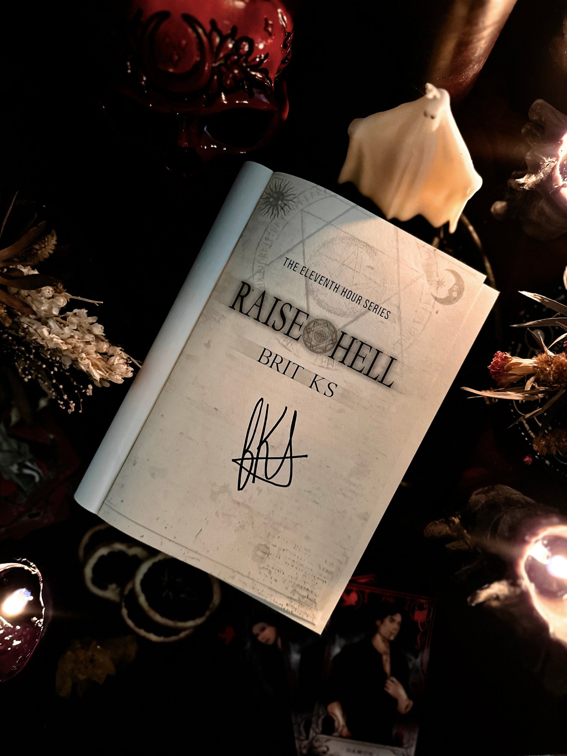 Raise Hell Paperback (Signed) - Brit KS